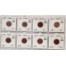 UNITED STATES OF AMERICA 1944 - 1945 . 27 WWII RATION TOKENS . RED OPA